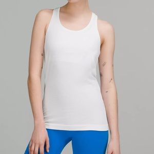 Swiftly Tech Racerback Tank Top in White Size 6